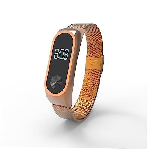 DOITOOL 3pcs Stainless Steel Wristband Strap for Rose Gold Bracelet Smooth Finish for Sporty Look Ergonomic and Design for Daily Wear and Any Occasion3