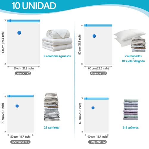 El mejor review de Bolsas al vacío para ropa disponible en línea para comprar. 8 Imagen adicional