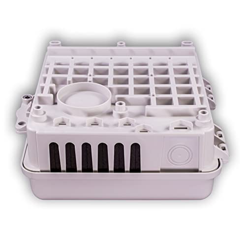 Satellitesale Weatherproof Junction Box Heavy Duty Enclosure 9X9X4 Inches Uv-Rated Thermoplastic Alloy #TOP3