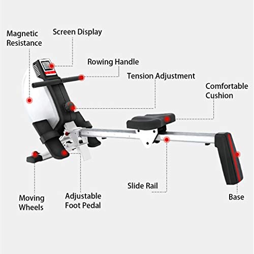 TOE-Rowing-Machine-Magnetic-Folding-8-Adjustable-Tension-Resistance-Ultra-Silent-Cardio-Training-with-LCD-Monitor-Home-Gym-Workout