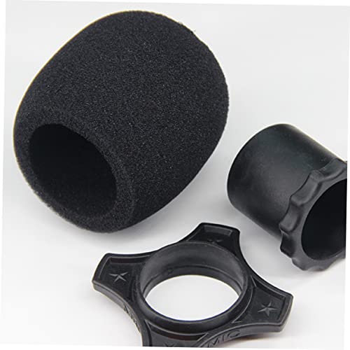 KOMBIUDA 10 Pçs Estojo De Microfone Estojo Protetor De Microfone De Mão Espuma Capa De Esponja Para