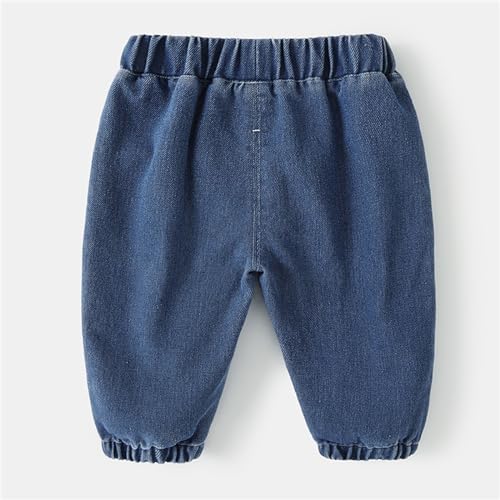 Kids Casual Denim Jeans Toddler Baby Boys Girls Cute Animals Printed Trousers Children's Baggy Casual Sweatpants3