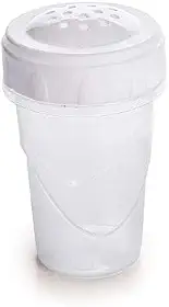 Plasútil Saleiro Redondo Branco, 90 ml