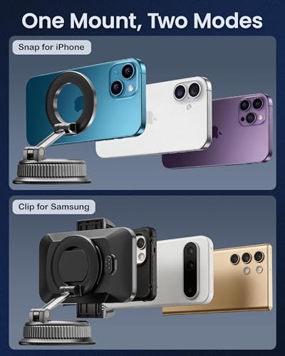 XBW 2-in-1 Magnetic Clip Mount
