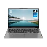 Lenovo Ideapad 3i Laptop, 17.3' HD+ Non-Touch Screen, Intel Core i5-1135G7 Processor, 20GB RAM, 512GB PCIe SSD, Fingerprint Reader, Wi-Fi 6, HDMI, USB-C, Windows 11 Home, Gray