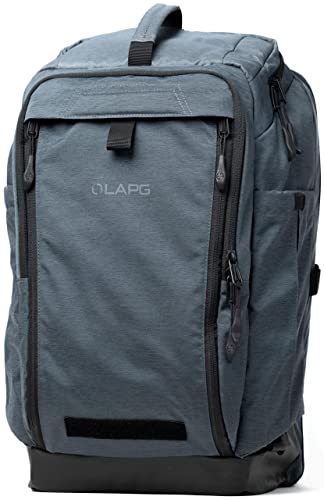 LA Police Gear LAPG Terrain Stealth Backpack, Heather Midnight