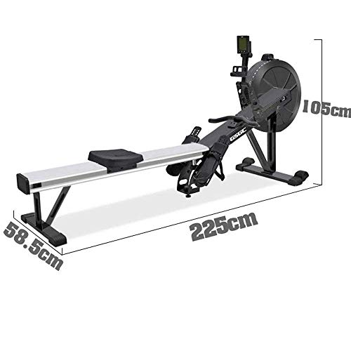 Image of Rowing Machine, Magnetic Rowing Machine with LCD Monitor Exercise Equipment Workout Machine for Home Use Foldable for Easy Storage
