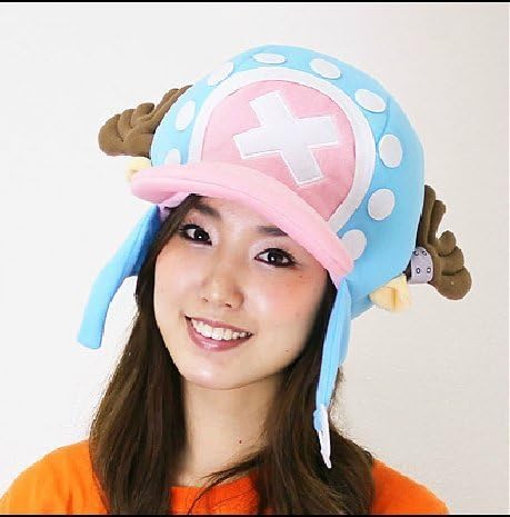 Chopper Hat for Kids Cosplay Accessories, Plush Chopper One Novelty Funny Piece Anime Costume3