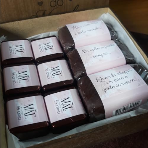 Presente Chocolate Dia Das Mães Trufas E Pão De Mel Cesta