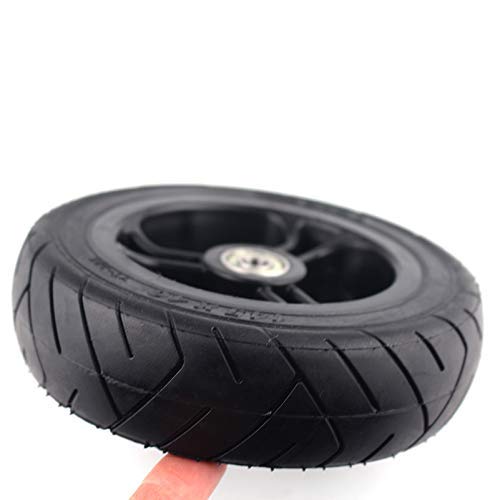 Neumático sólido 145X40 con Cubo de plástico Rueda sólida de 6 Pulgadas para Scooter eléctrico Trolley para niños