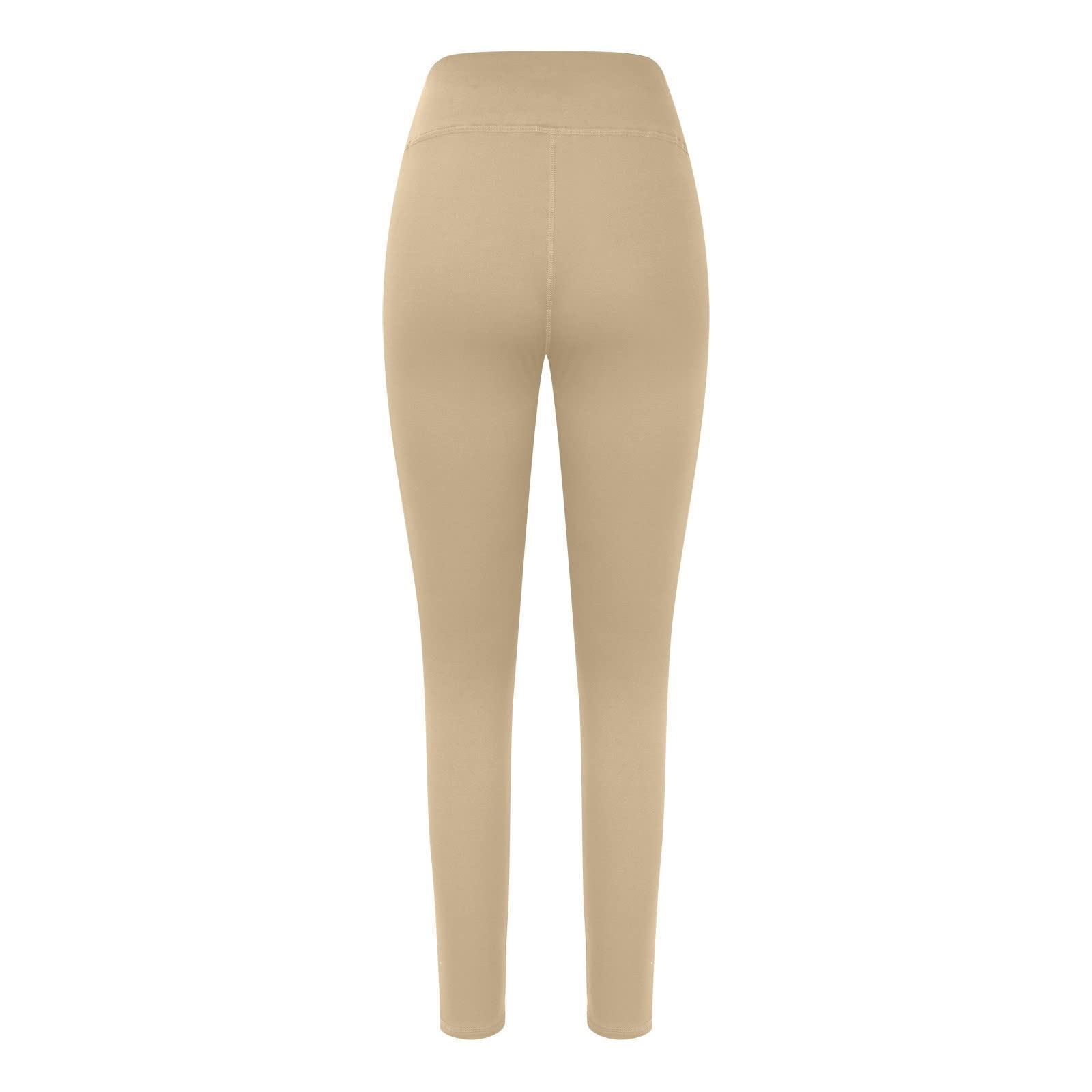 Genérico Pantalones de Yoga para Mujer de 7/8 de Longitud Que reafirman la Cadera, Monocolor, Pantalones de Yoga con Cintura Alta, Entrenamiento, Pantalones Deportivos, Pantalones de Yoga, Pantalones