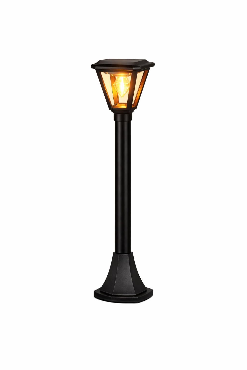 AHUJA INTERNATIONAL Solar Garden Fancy Tower Secret Tungsten Style 10 W Solar Light for Outdoor Use Waterproof Wireless Pathway, Home, Courtyard, and Patio,Decorative, Lamp (Tower Cube Model)-image-47