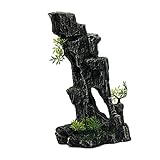 FRCOLOR Hermoso Adorno para Pecera Decoración Realista para Acuario Montaña Fácil De Hacer