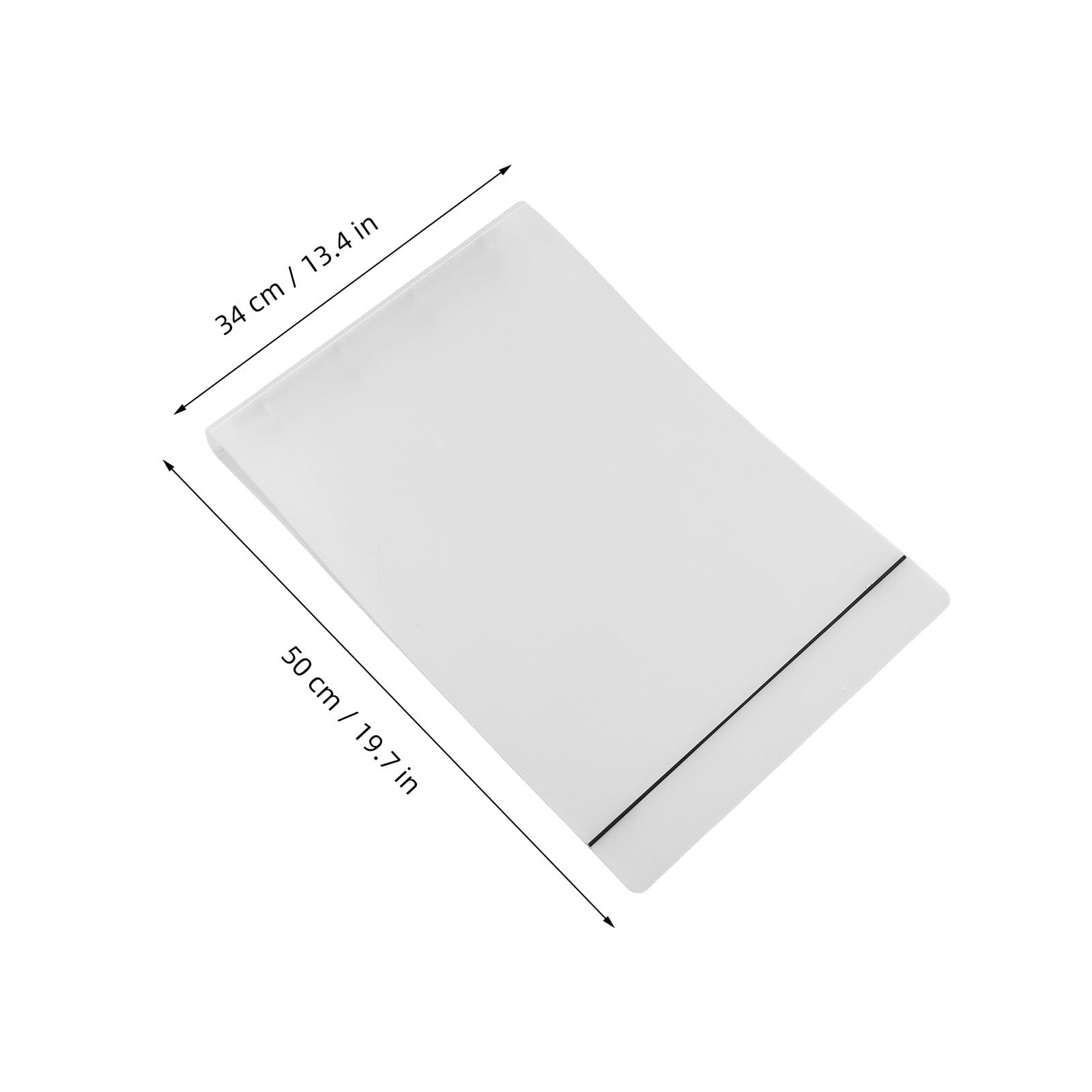 Gatuida Lot de 2 pochettes pour classeur A3, classeur pour carnet de notes