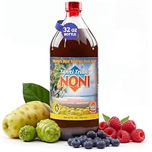 100 Pure Noni Juice Blend Original Formula | Natural Noni Fruit & Leaf Extract | Non-GMO, No Artificial Additives | Vinali - 32oz, 1 Pack