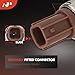 A-Premium Automatic Transmission Oil Pressure Switch Compatible with Honda Accord 2003-2007, Pilot 2003-2006, Odyssey 2002-2007, Ridgeline 2006 & Acura MDX 2003-2009, RDX 2007-2011, TL 2004-2008, RL