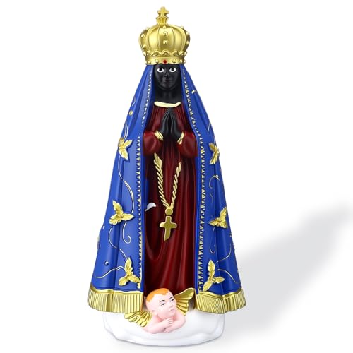 Estatua Religiosa Nuestra Señora Aparecida 8'' Resina