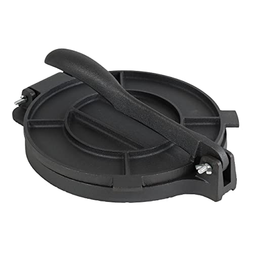 7Penn Cast Iron Tortilla Press 8In - Corn Tortilla Press Roti Maker Flour Tortillas Presser With 100 Cooking Sheets #TOP5