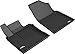 3D MAXpider Custom Fit Kagu Floor Mat (Black) Compatible with Toyota Avalon 2019-2023 - Front Row