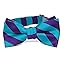 Dark Purple and Turquoise