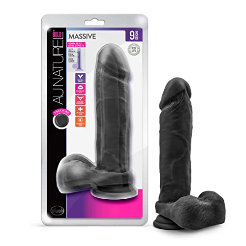 Blush Gode ​​Au Naturel Bold Massif 23,5 cm Black