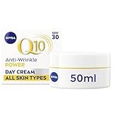 NIVEA Q10 Anti-Wrinkle Power SPF30 Firming Day Cream (50ml), Facial Moisturiser to Reduce Wrinkles, Firming Cream to Nourish and Achieve Firmer Skin in 7 Days