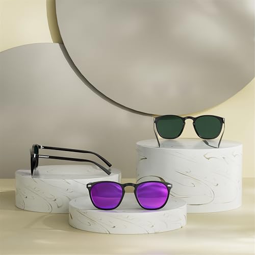 ROCKNIGHT Polarized Driving Sunglasses UV400 Protection Lightweight Al-Mg Metal Frame Outdoor Casual3