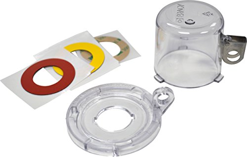 Brady 139795 Push Button Lockout, 22 mm, Clear