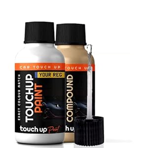 Xtremeauto Touch Up Paint Mixed By Car Registration Reg Mixed To Match Car Paint Perfect Match 30ml Bottle (Touch Up + Finishing Compound)