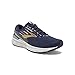 Brooks Mens Adrenaline GTS 19 Running Shoe - Navy/Gold/Grey - D - 10.5