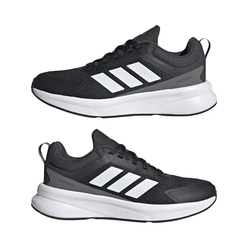 adidas Unisex Kinder Fortarun 4.0 Shoes JUNIOR, Core Black/Cloud White/Carbon, 38 EU
