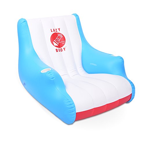 GoFloats Lazy Buoy Floating Lounge Chair with Cup Holders - The Most Comfortable