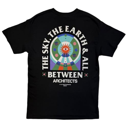 T-shirt Architects Solar System à motif géométrique galaxie