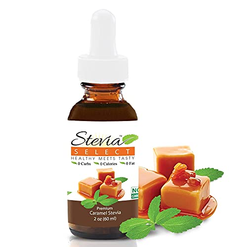 Stevia Select Stevia Drops Pumpkin Spice, Caramel, & Maple Keto Coffee Sugar-Free Flavors Bundle Pack (3) Stevia Flavor 2 Oz. #TOP2