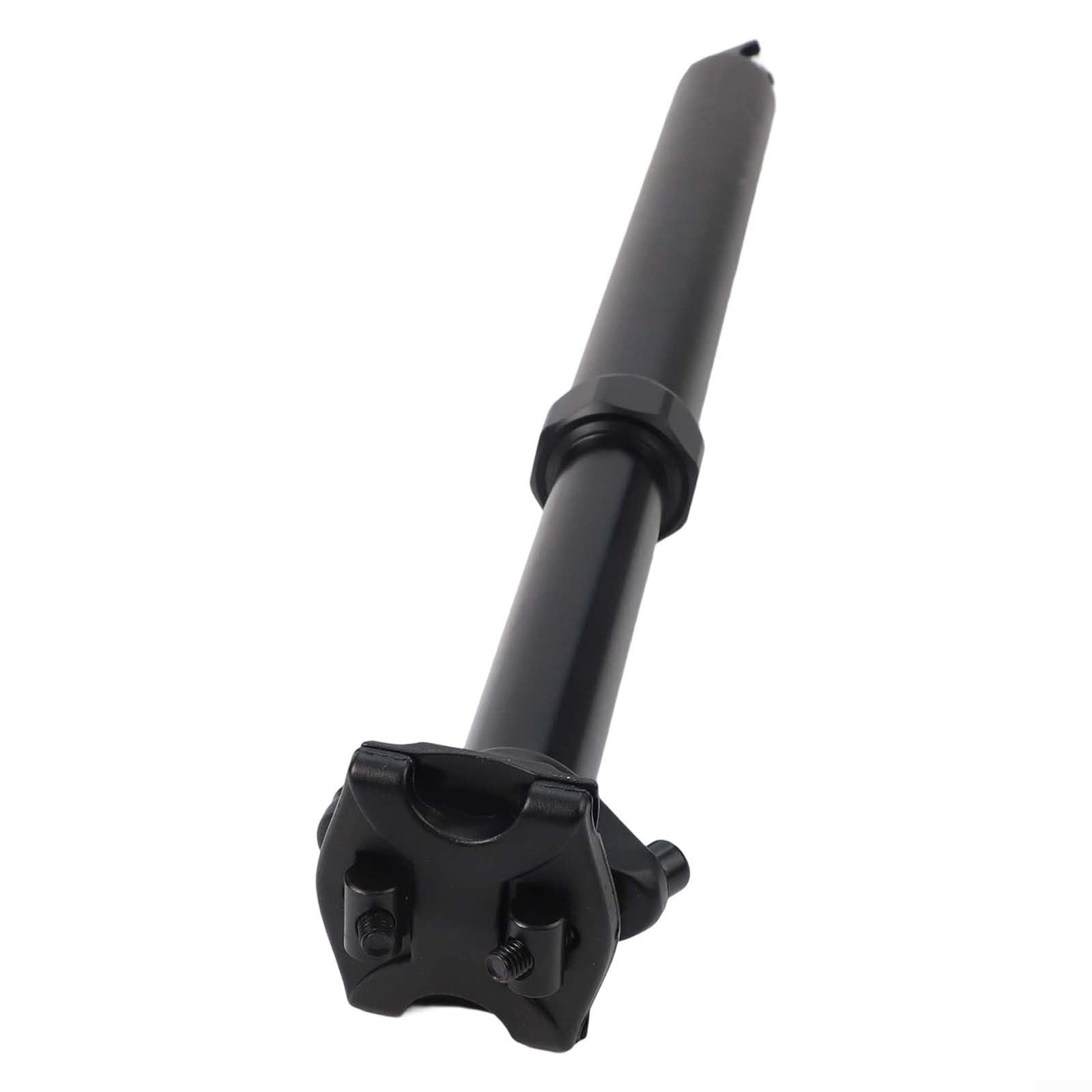 Tija de sillín telescópica de aleación de aluminio de 30,9 mm con enrutamiento de cable interno, para bicicleta de montaña, poste de suspensión ligero con control remoto, para estabilidad de