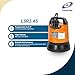 Tsurumi Pump LSR2.4S | Low Level Submersible Dewatering Pump | 2/3 HP, 110V, 2 in Discharge | Low Level Pump Ideal for Residential, Commercial, Remediation, Flood Control | 62 GPM / 3720 GPH