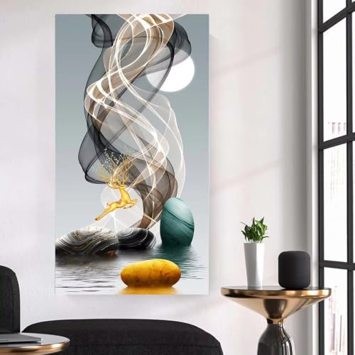 Tableau mural moderne pour habiller un mur vide avec élégance et simplicité 50x100