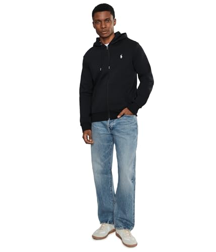 Image of POLO RALPH LAUREN mens Double-knit Full Zip Hoodie