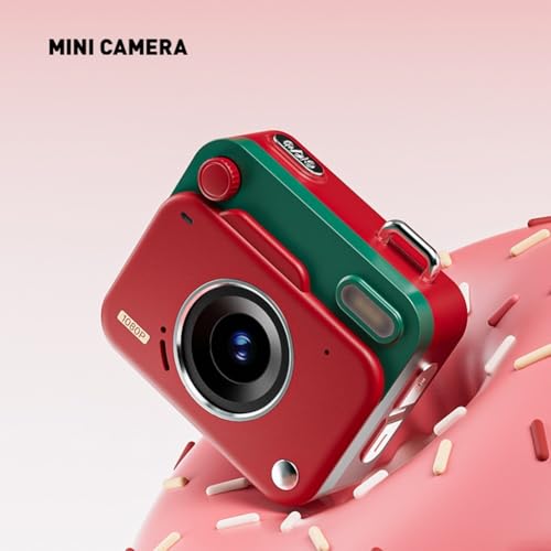 Cámara digital mini retro con sensor CCD 8MP HD 1080P miniatura 6