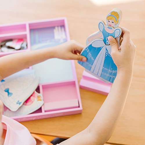 Melissa & Doug Disney Cinderella Magnetic Dress-Up Wooden Pretend Play Set (30+ Pcs) - Toys, Princess Dress Up Doll For Preschoolers And Kids Ages 3+ #TOP3