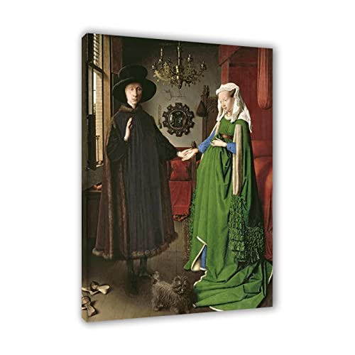 Reproduction Peinture sur Toile Jan van Eyck | Art Mural Premium Encadré