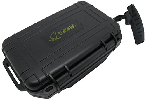 Scuba Choice Scuba Diving Dive Waterproof Black Dry Box Case Container with Lanyard