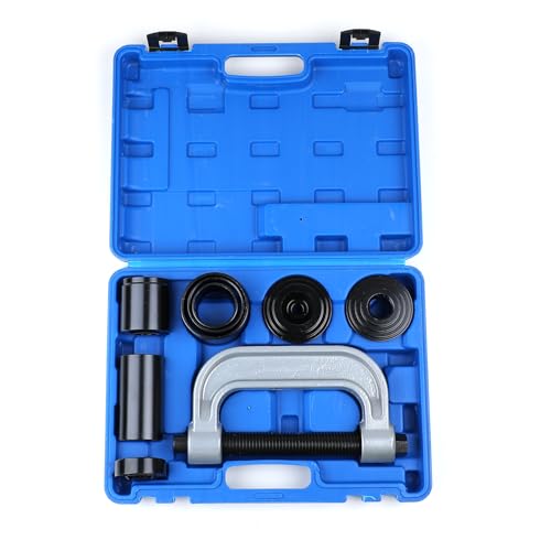 Yonligonju Ball Joint Removal Tool Kit 10PC Ball Joint Press Kit for Most 2WD 4WD Cars and Light Trucks(Blue)