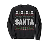 I'm So Good Santa Came Twice Santa Matching Couple Christmas Sweatshirt