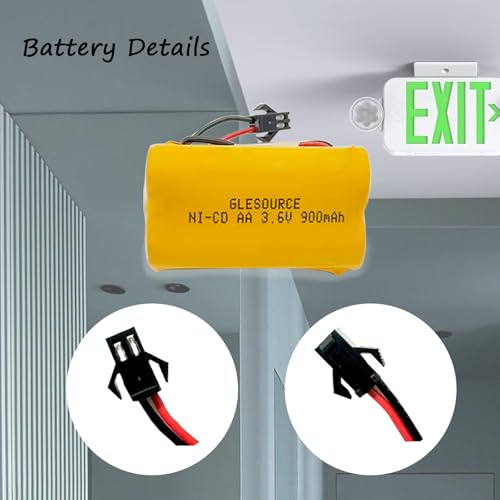 Batterie Unitech 0253799 Solution pour Bloc de Secours en Panne Lithonia EU2 LED XUNTU 4x
