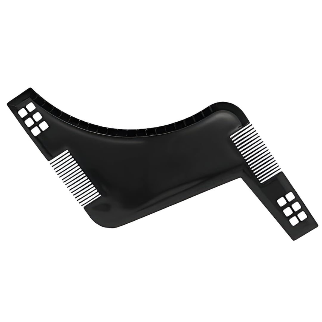 MeeTo Beard Shaper for Men/Beard Shaper Tool kit With Comb For Home And Salon Use - Black