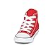 Converse Chuck Taylor All Star Seasonal Canvas High Top Sneakers Red White Mens 10.5