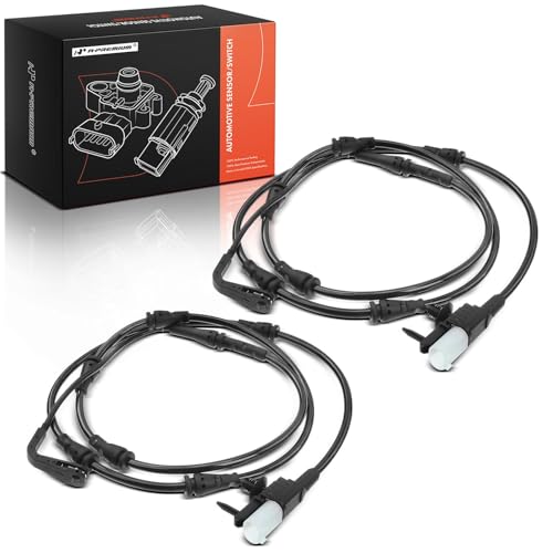 A-Premium Front Disc Brake Pad Wear Sensors Compatible with Land Rover Range Rover, Range Rover Sport, Discovery, 2018 2019 2020, 2-PC Set