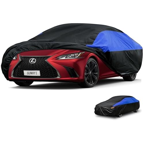 Lexus Car Cover Custom Fit Lexus ES ES300 ES330 ES350 ES300h (2012-2024) Waterproof All Weather, Lightweight Full Exterior Cover Outdoor Sun UV Rain Dust Snow Wind Protection. 07 Lexus ES (2