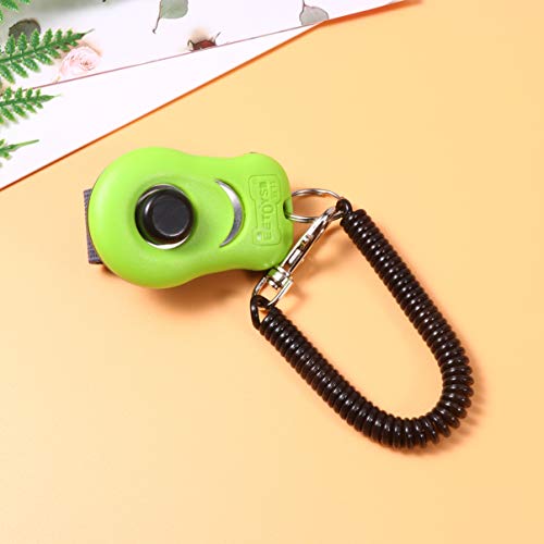 POPETPOP Clicker Treinamento para CÃ£es Com Pulseira de Pulso Clicker Treinamento para Animais de Es